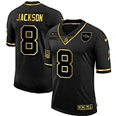 Nike Ravens 8 Lamar Jackson Black Gold 2020 Salute To Service Limited Jersey Dyin,baseball caps,new era cap wholesale,wholesale hats